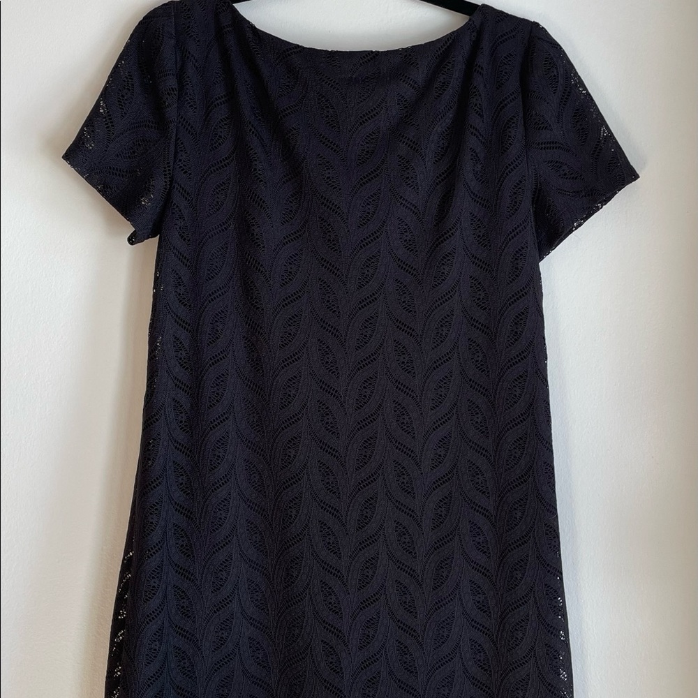 Wisp black lace dress size 6